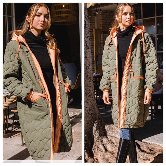 #08 Boho Fabulous Quilted Sewing Padding Coat - Picture 5 of 5